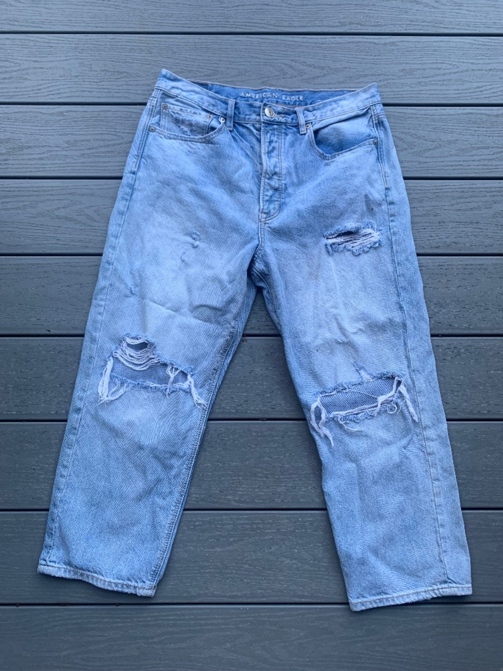 American eagle mom jeans xshort
